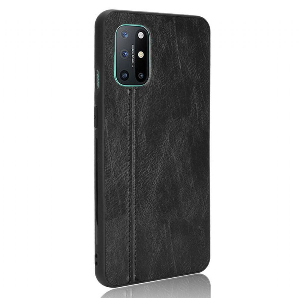 Kryty Na Mobil Na OnePlus 8T Stylové Kožené Šití