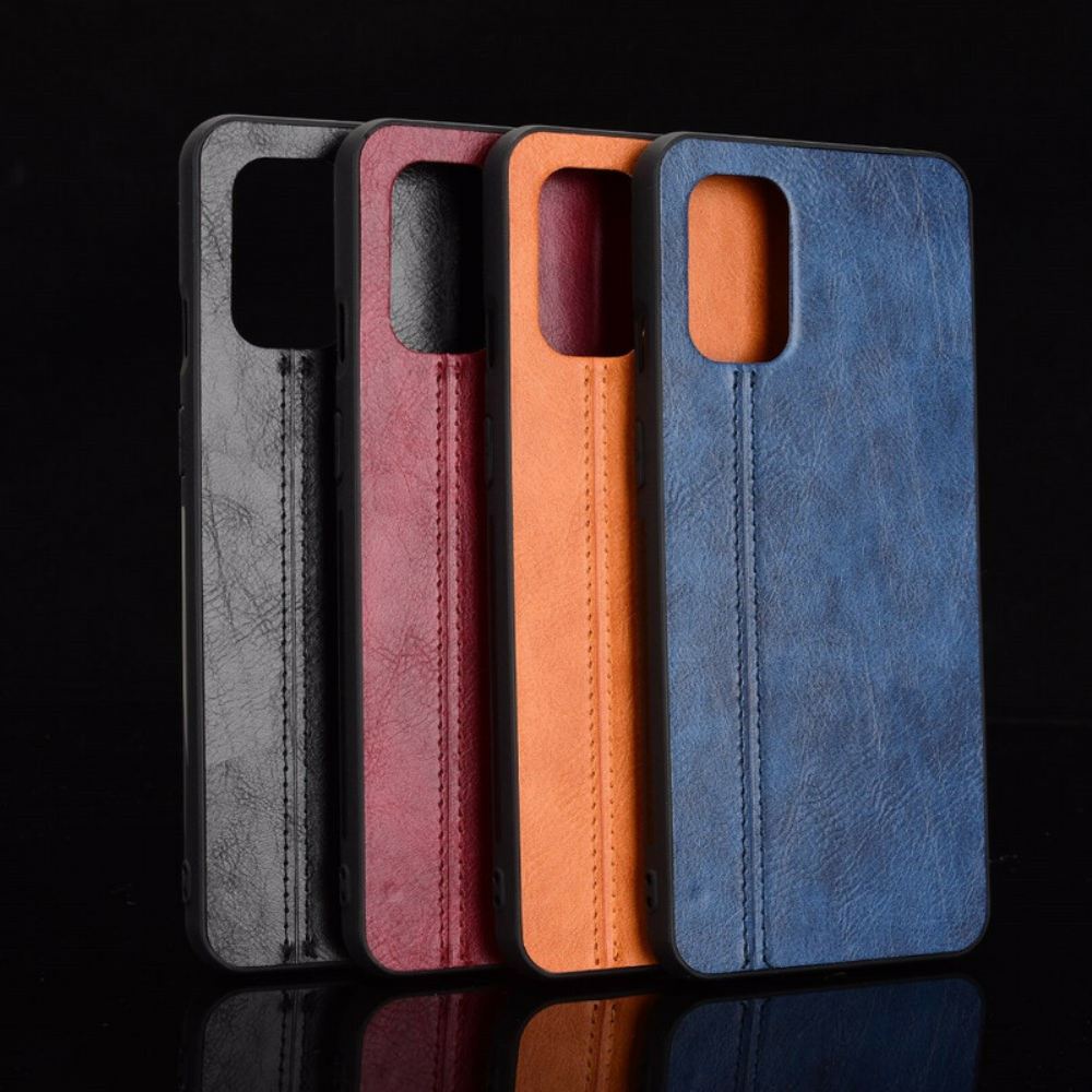 Kryty Na Mobil Na OnePlus 8T Stylové Kožené Šití