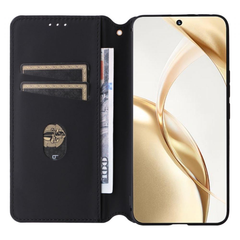 Kožené Pouzdro Folio Honor 200 Lite 3d Diamanty