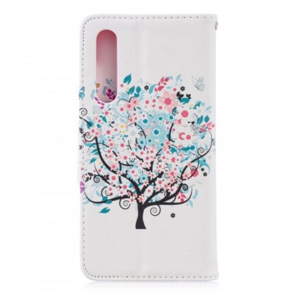 Flipové Pouzdro Na Huawei P30 Rozkvetlý Strom