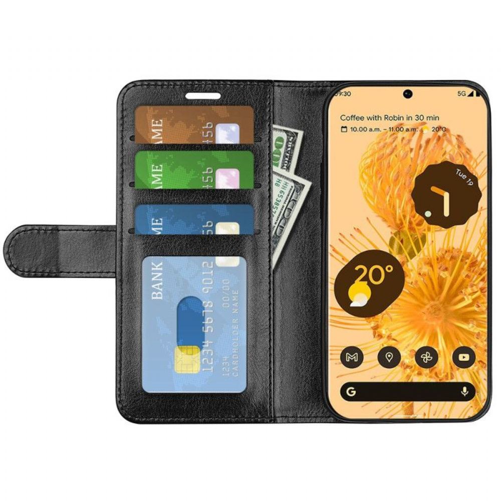 Flipové Pouzdro Na Google Pixel 7 Pro Vintage Umělá Kůže