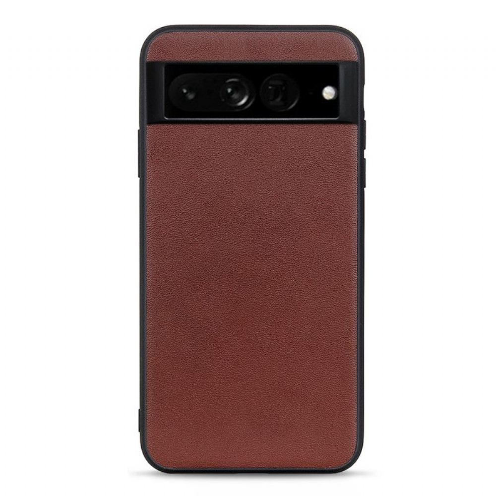 Kryt Na Google Pixel 7 Pro Pravá Kůže