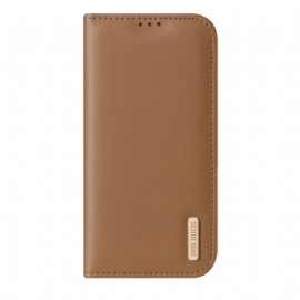 Kožené Pouzdro Folio iPhone 17 Pro Max Dux Ducis Hivo Series