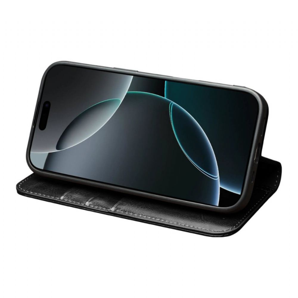 Kožené Pouzdro Folio iPhone 17 Pro Max Qialino Kůže