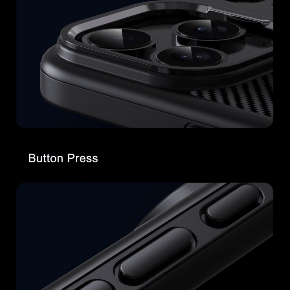 Kryt iPhone 17 Pro Max Ipaky Uhlíková Vlákna