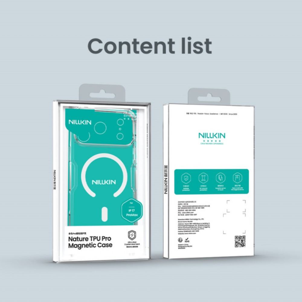 Kryt iPhone 17 Pro Max Kompatibilní S Nillkin Nature Pro Series S Magsafe