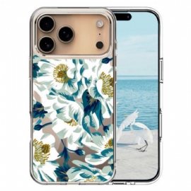 Kryt iPhone 17 Pro Max Kryty Na Mobil Bílé Květy Kompatibilní S Magsafe