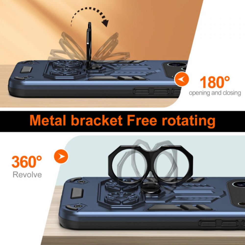 Kryt iPhone 17 Pro Max Kryty Na Mobil Držák Na Prsten A Stojánek