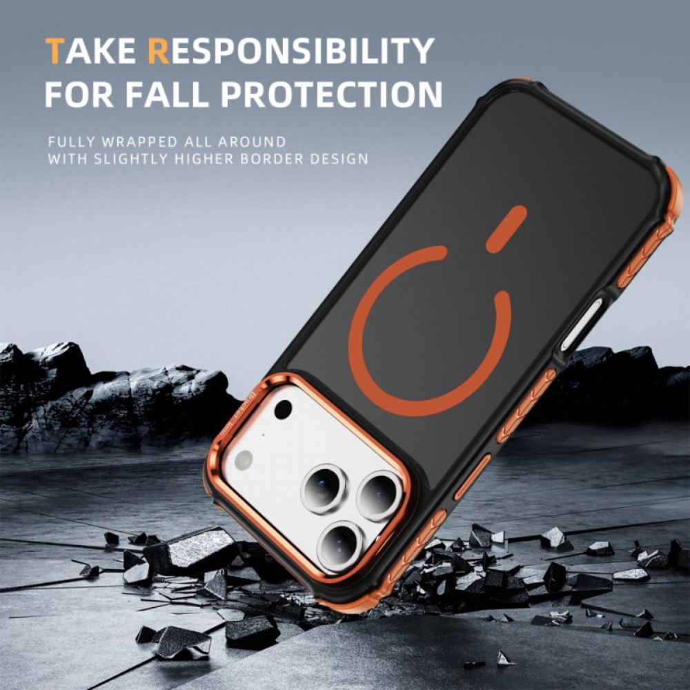 Kryt iPhone 17 Pro Max Kryty Na Mobil Kompatibilní Držák Objektivu Magsafe Černý