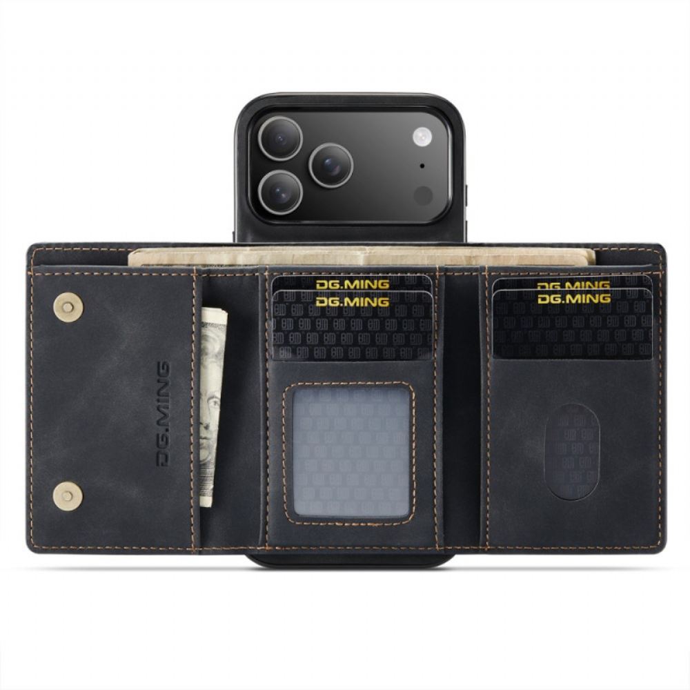 Kryt iPhone 17 Pro Max Kryty Na Mobil Odnímatelná Peněženka Dg.ming