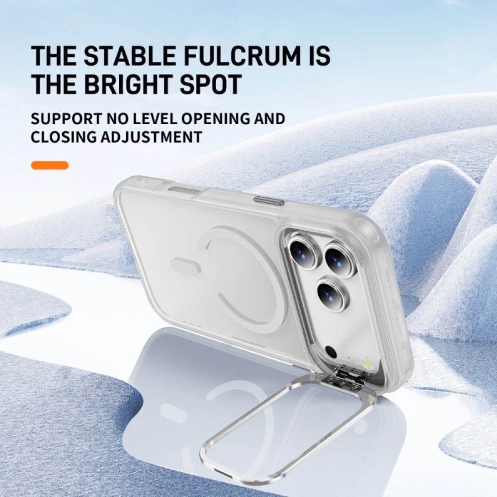 Kryt iPhone 17 Pro Max Magnetický S Matným Držákem Objektivu