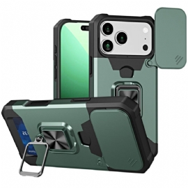 Kryt iPhone 17 Pro Max Odolný Stojánek A Posuvný Kryt