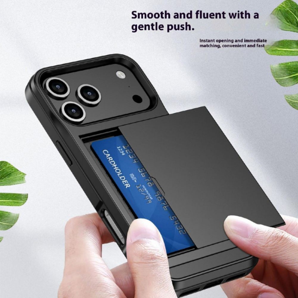 Kryt iPhone 17 Pro Max Posuvný Držák Na Karty