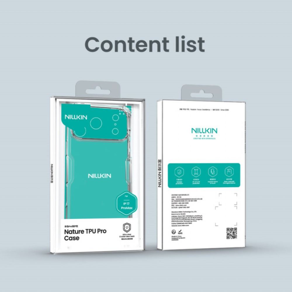 Kryt Na iPhone 17 Pro Max Řada Nature Pro Nillkin