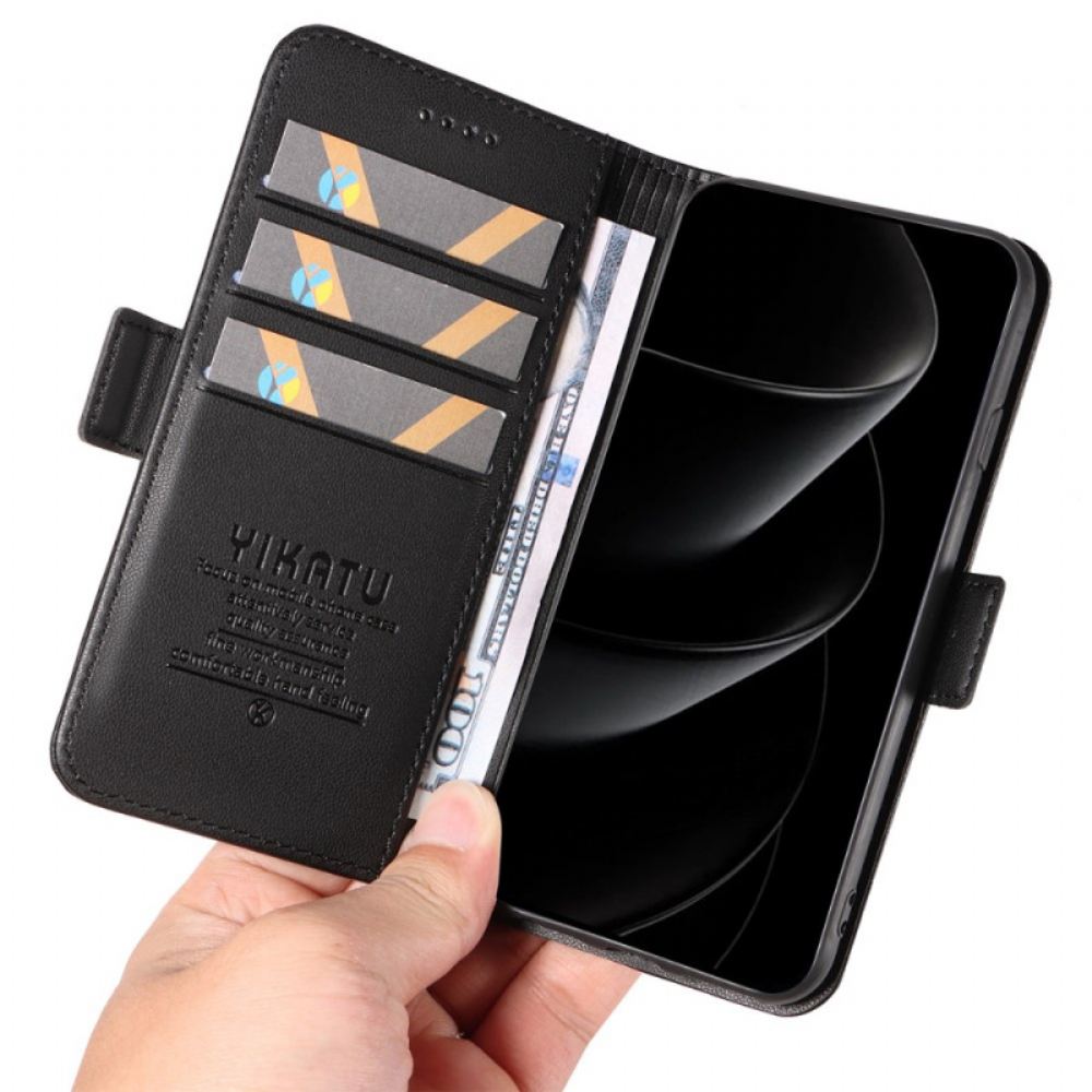 Peněženková Pouzdra iPhone 17 Pro Max Vintage Yikatu