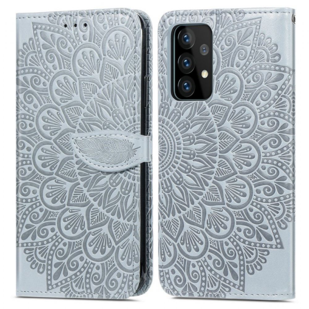 Flipové Pouzdro Na Samsung Galaxy A13 Kmenové Listy