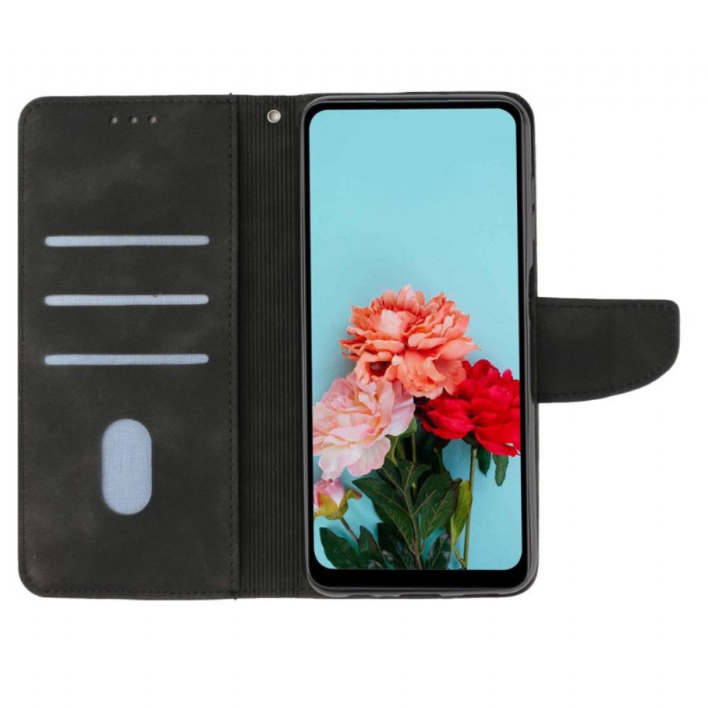 Flipové Pouzdro Na Samsung Galaxy A13 Na Lana Styl Vintage Strappy