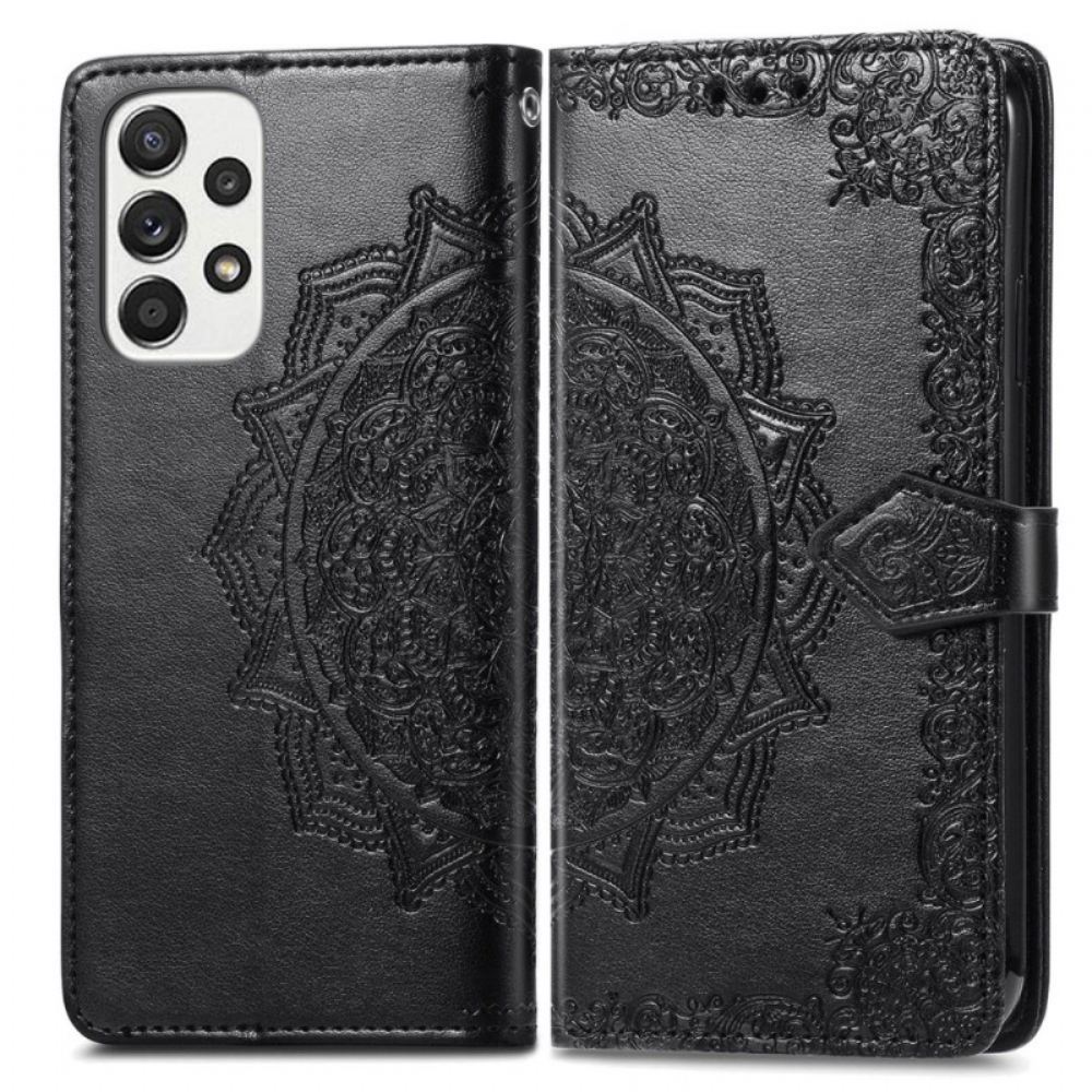 Flipové Pouzdro Na Samsung Galaxy A13 Středověká Mandala