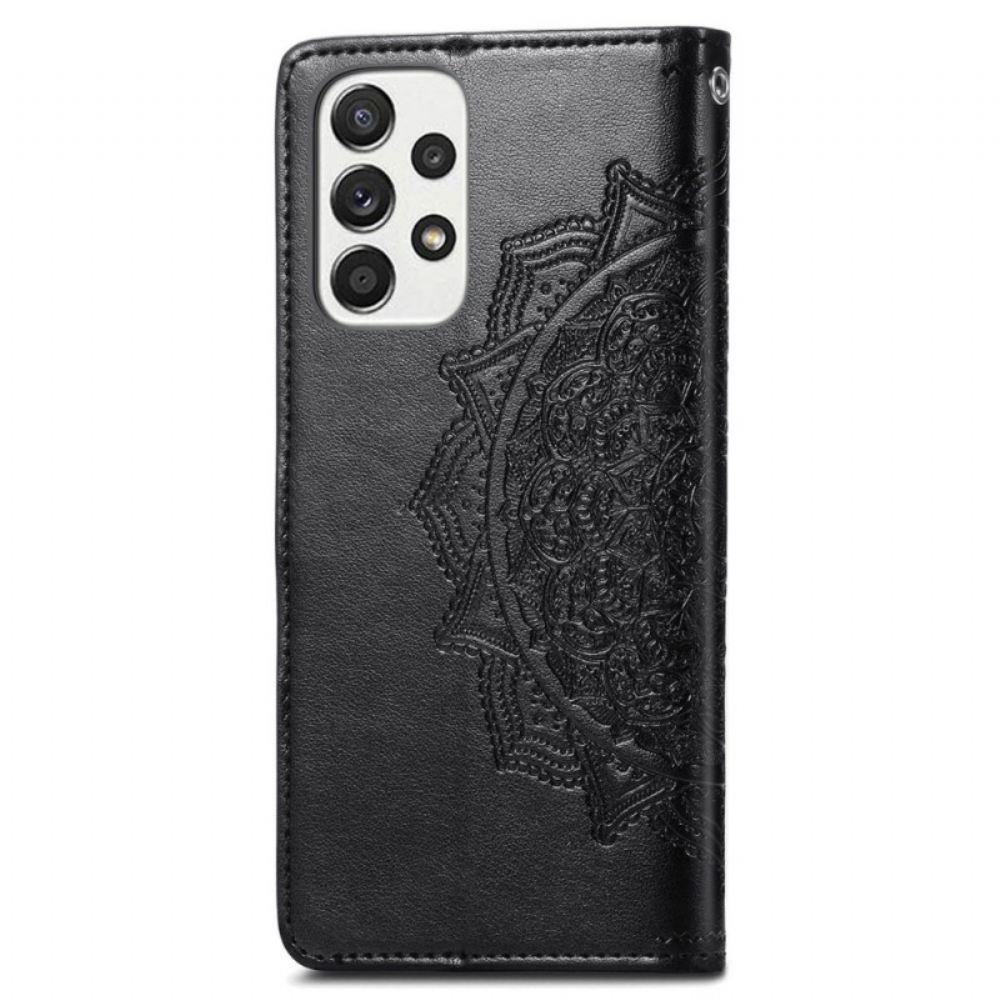Flipové Pouzdro Na Samsung Galaxy A13 Středověká Mandala