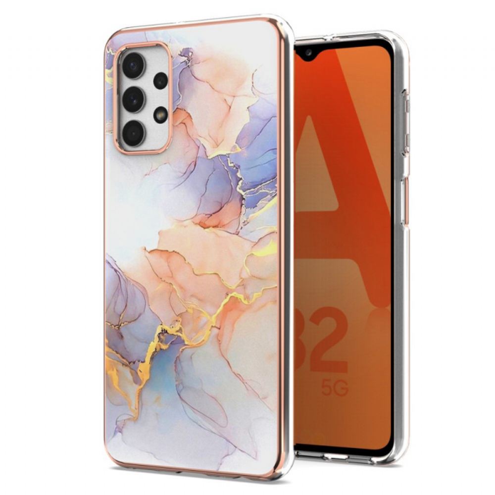 Kryt Na Samsung Galaxy A13 Akvarelový Mramor