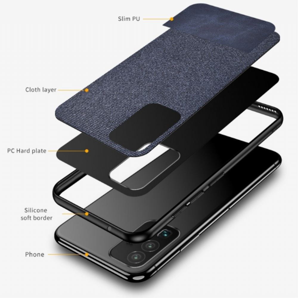 Kryt Na Samsung Galaxy A13 Dvojitá Textura Umělé Kůže