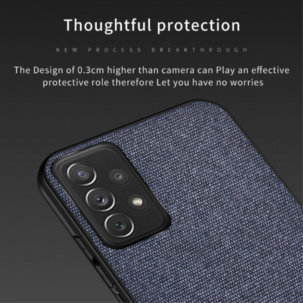 Kryt Na Samsung Galaxy A13 Dvojitá Textura Umělé Kůže