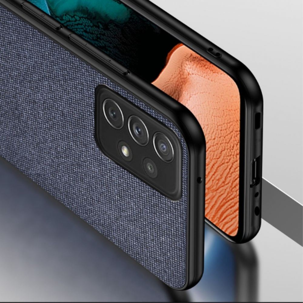 Kryt Na Samsung Galaxy A13 Dvojitá Textura Umělé Kůže
