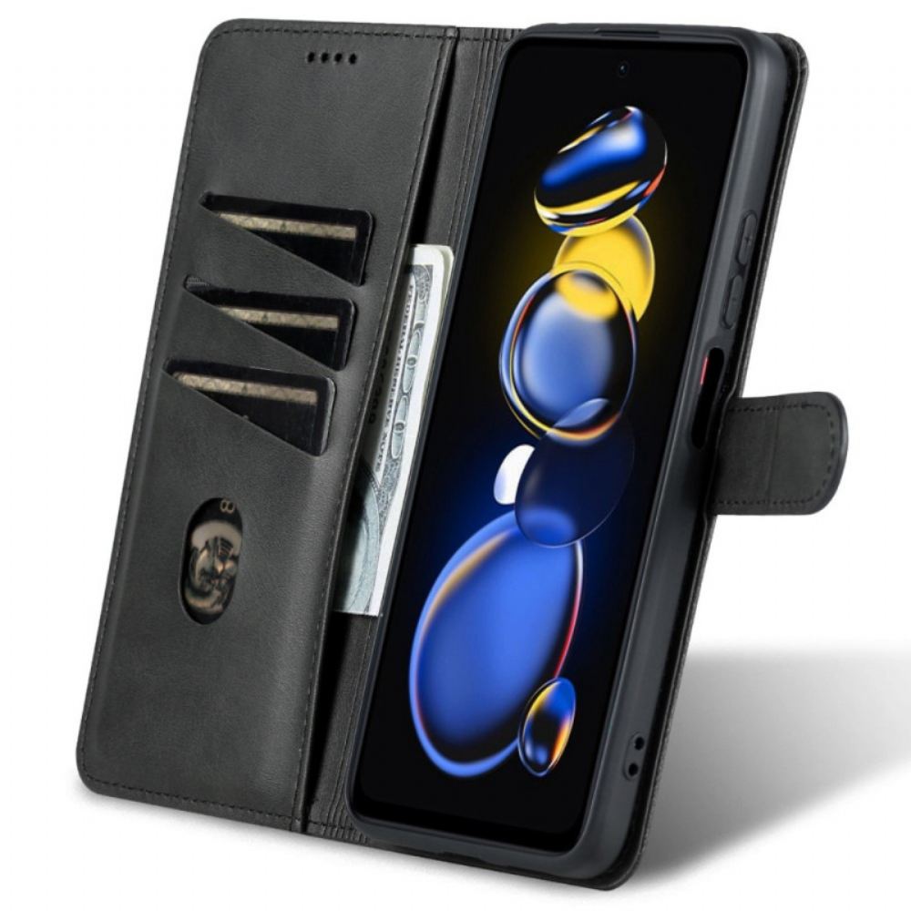 Flipové Pouzdro Na Poco X4 GT Značka Azns Classic Faux Leather