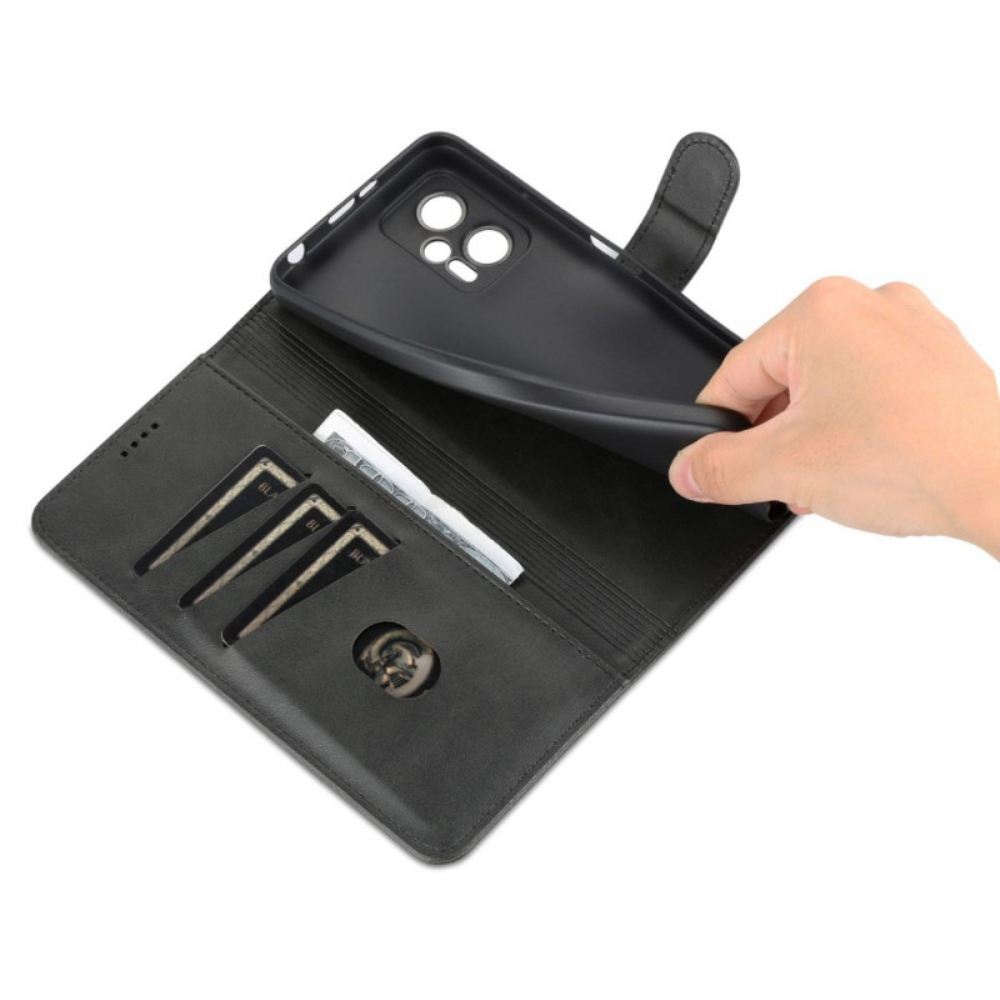 Flipové Pouzdro Na Poco X4 GT Značka Azns Classic Faux Leather