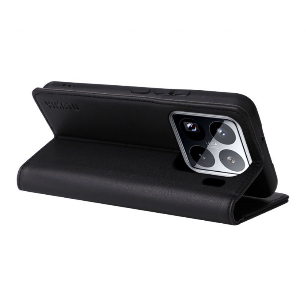 Kožené Pouzdro Folio Na Xiaomi 15 Pro Ykatu