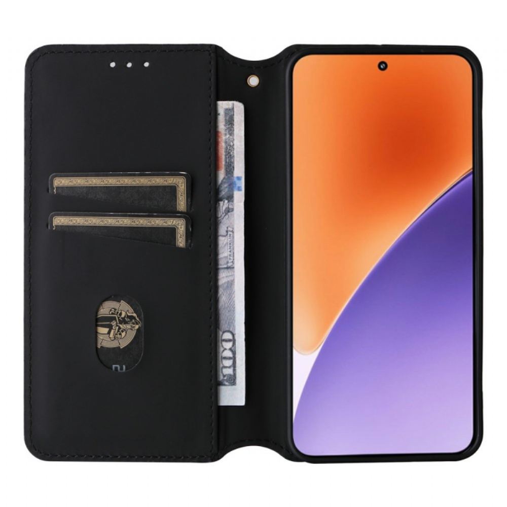 Kožené Pouzdro Folio Xiaomi 15 Pro 3d Vzor