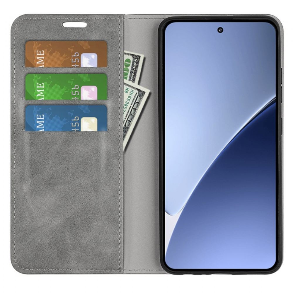 Kožené Pouzdro Folio Xiaomi 15 Pro Klasický