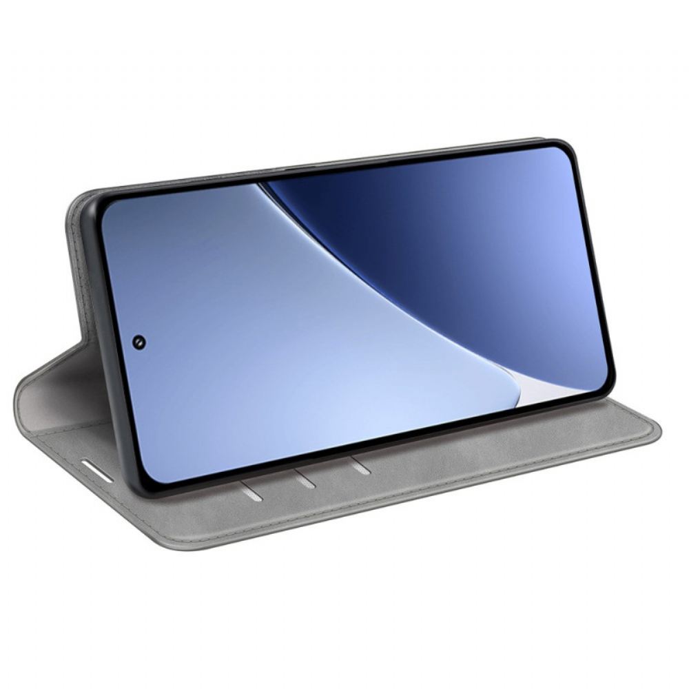 Kožené Pouzdro Folio Xiaomi 15 Pro Klasický