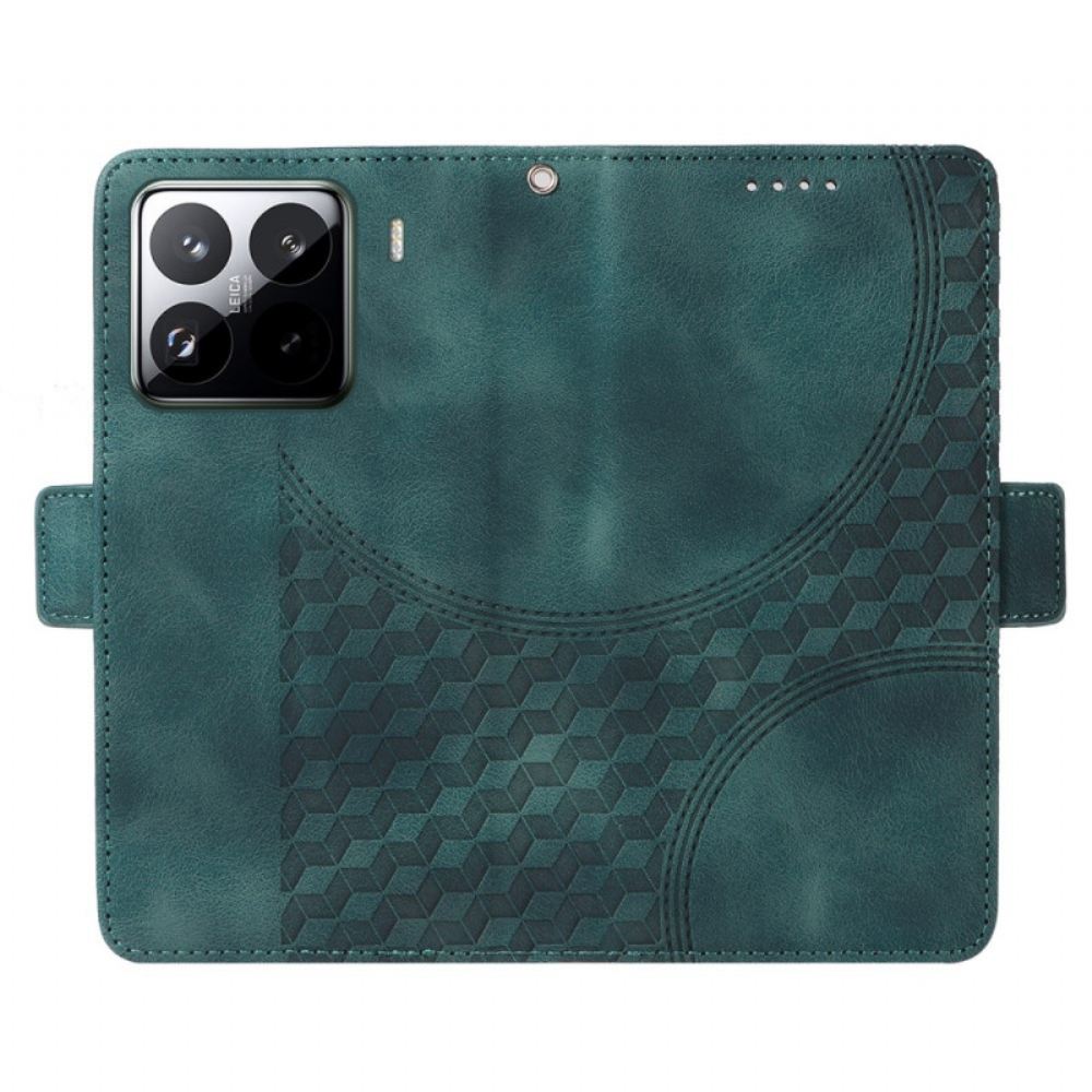 Kožený Kryt Na Xiaomi 15 Pro Vzor Hvězd