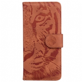 Kožený Kryt Xiaomi 15 Pro Tisk Tygří Tlapky