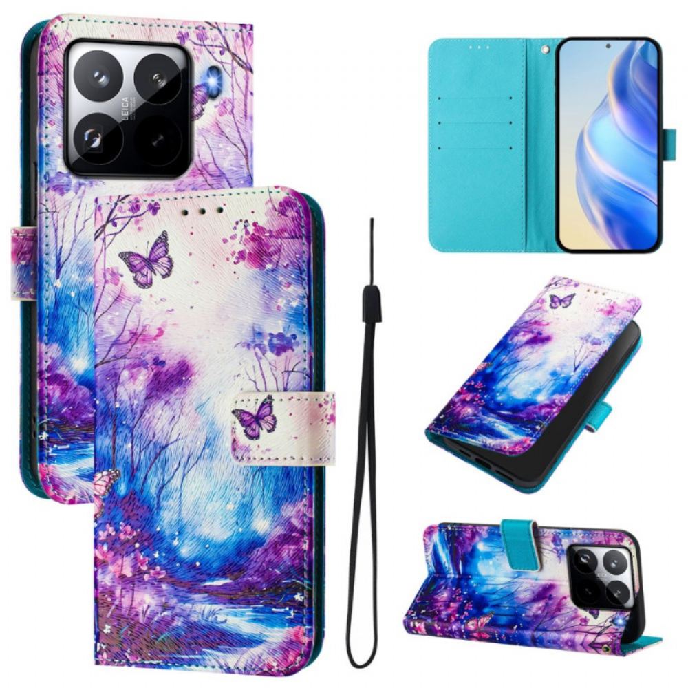 Kožený Kryt Xiaomi 15 Pro Údolí Snů