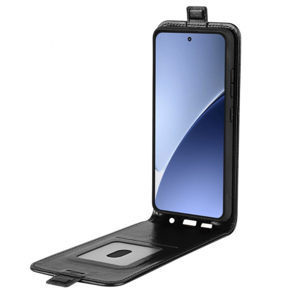 Kožený Kryt Xiaomi 15 Pro Vertikální Klopa