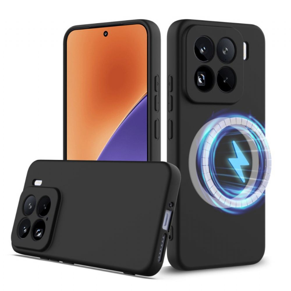 Kryt Xiaomi 15 Pro Kryty Na Mobil Magsafe Kompatibilní Tekutý Silikon S Páskem