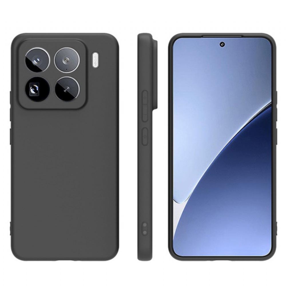 Kryt Xiaomi 15 Pro Matný Silikon S Ochrannou Fólií Z Tvrzeného Skla