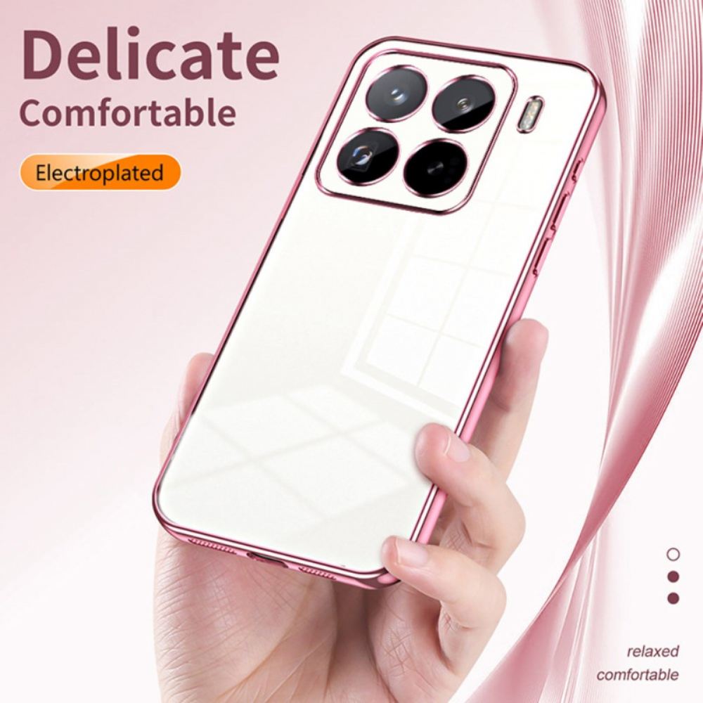 Kryt Xiaomi 15 Pro Okraj S Kovovým Efektem