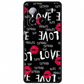 Kryt Xiaomi 15 Pro Červené Rty