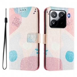 Peněženková Pouzdra Xiaomi 15 Pro Graffiti Vzor