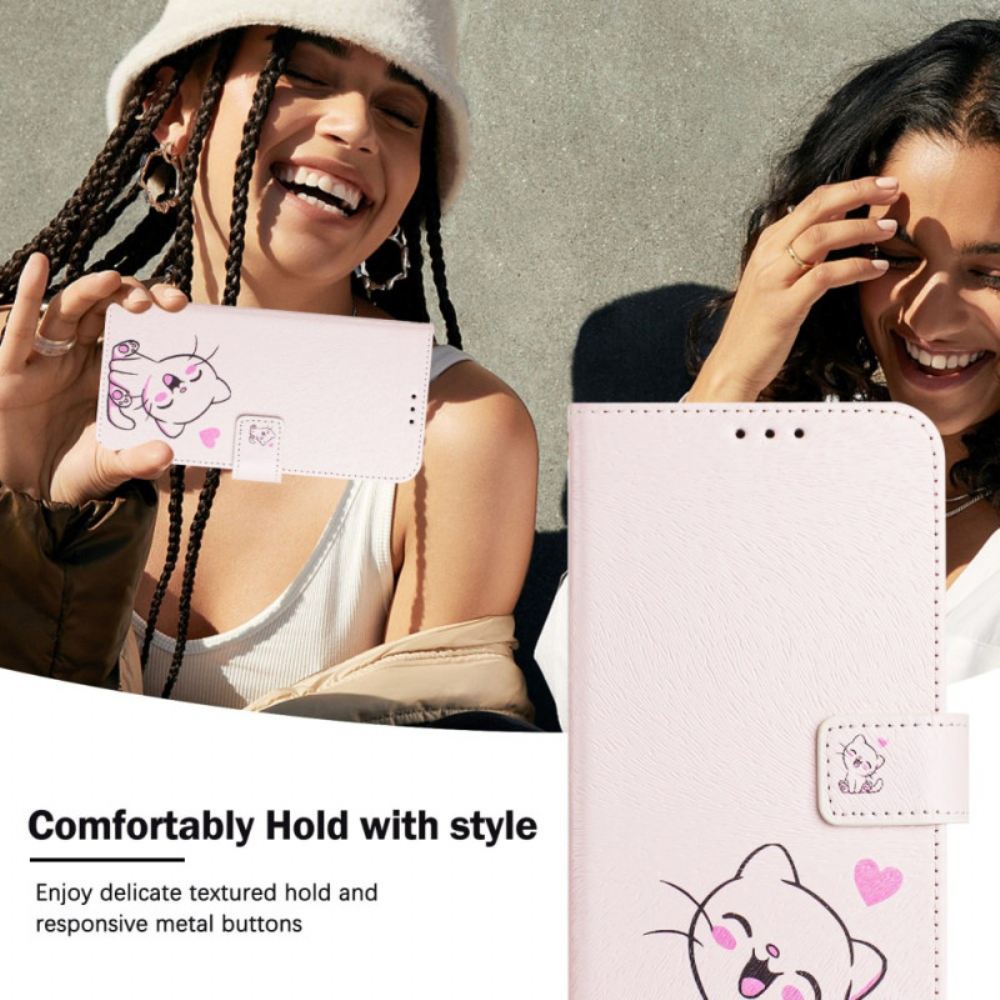 Peněženková Pouzdra Xiaomi 15 Pro Kotě