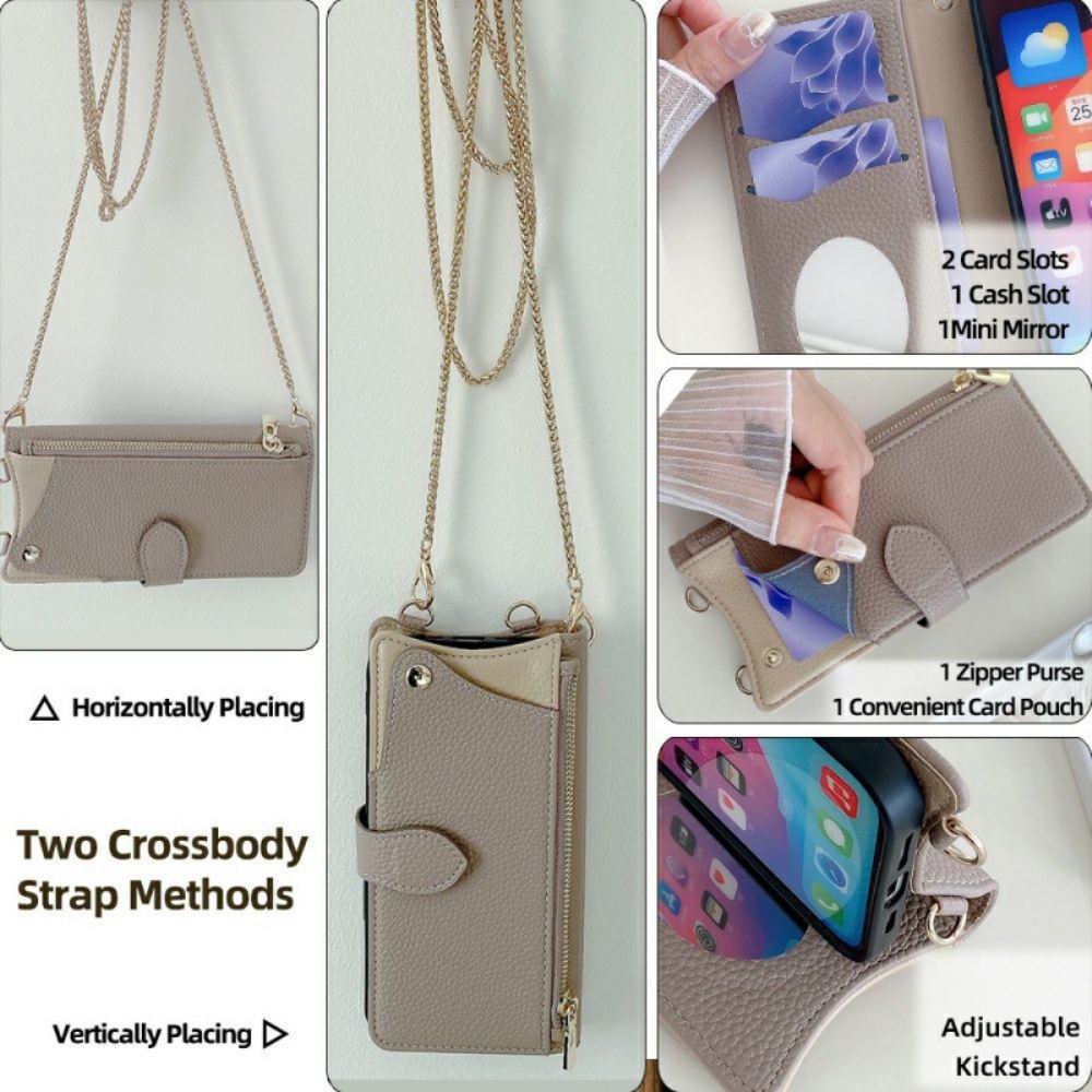 Peněženková Pouzdra Xiaomi 15 Pro Kryty Na Mobil Peněženka A Řetízek