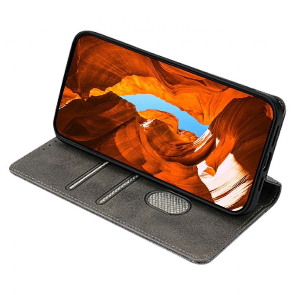 Kožené Pouzdro Poco X7 5g Vlnitý Design S Rfid Blokováním