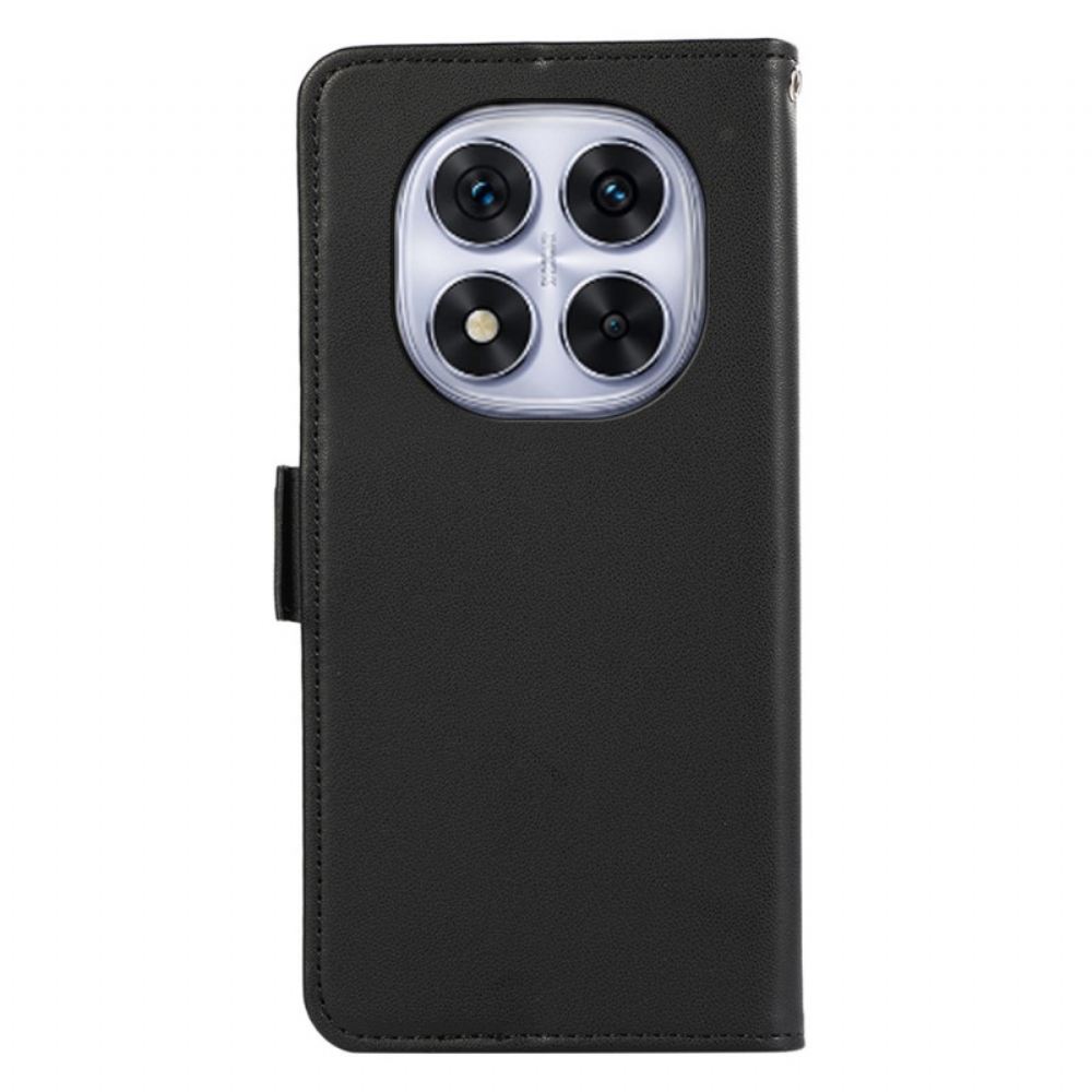 Kožený Kryt Poco X7 5g Abeek Rfid Peněženka