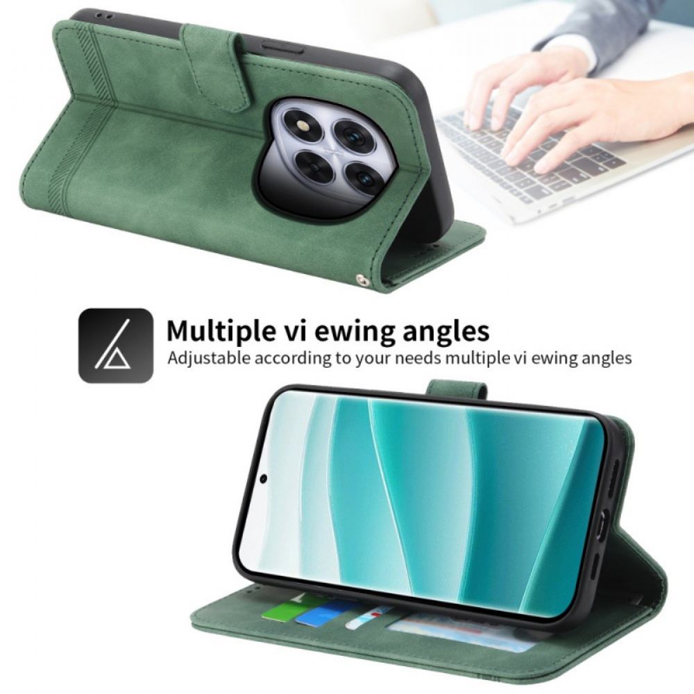 Kožený Kryt Poco X7 5g Dierfeng