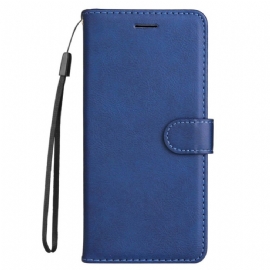 Kožený Kryt Poco X7 5g Jednobarevná Umělá Kůže