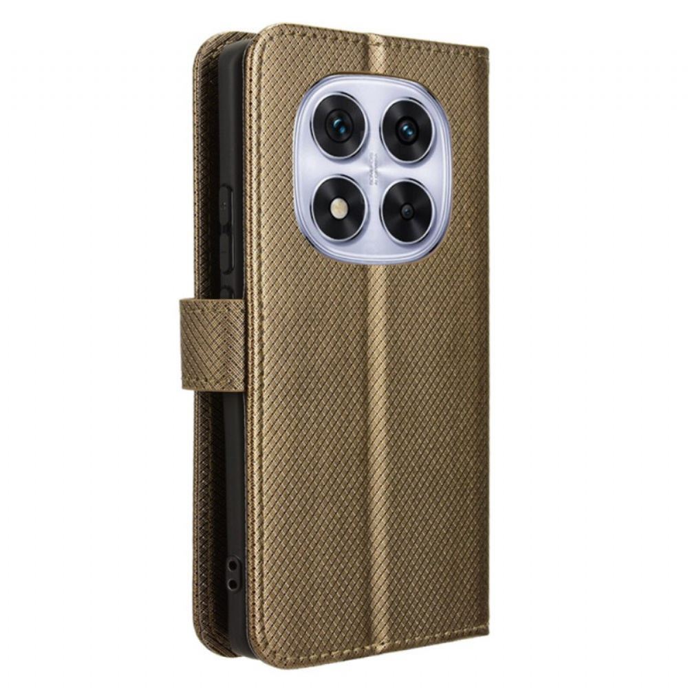 Kožený Kryt Poco X7 5g Tečky