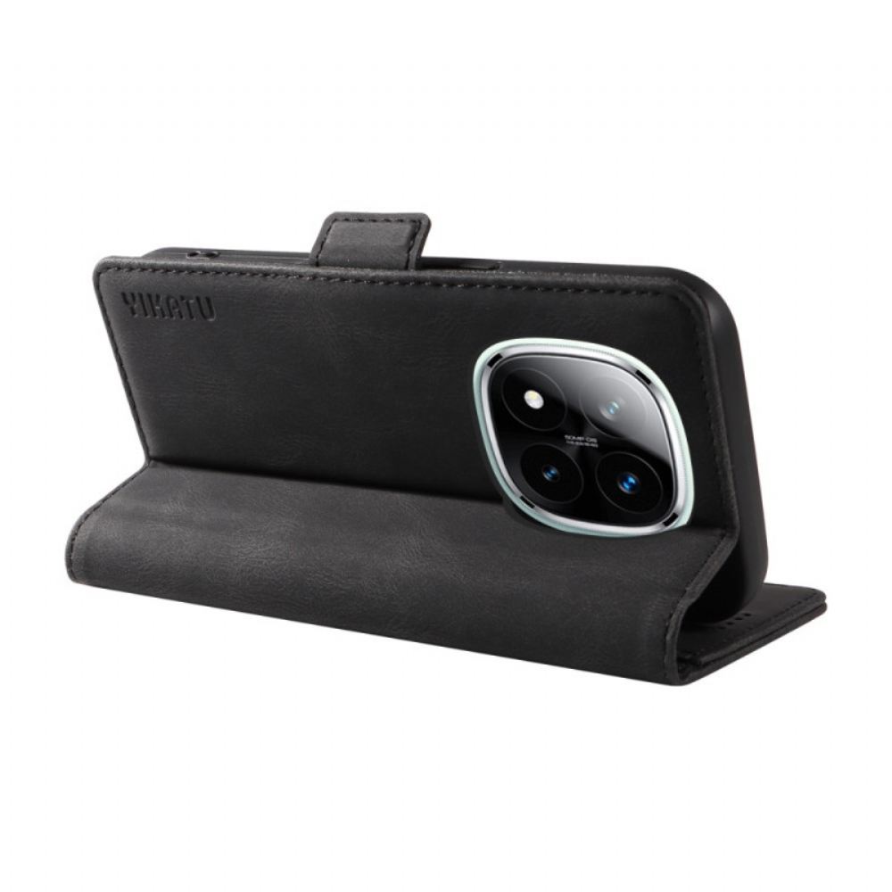 Kožený Kryt Poco X7 5g Ykatu Semišový Efekt